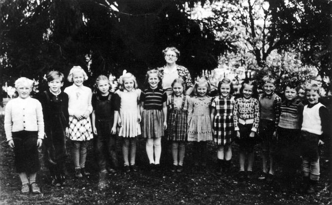 Hensbyns skola 1948