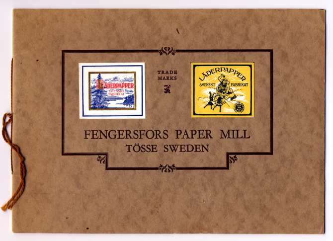 ”Fengersfors Paper Mill” del 1